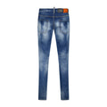 DSquared2 'Cool Guy' Orange Logo Slim Fit Jeans Blue - Boinclo ltd