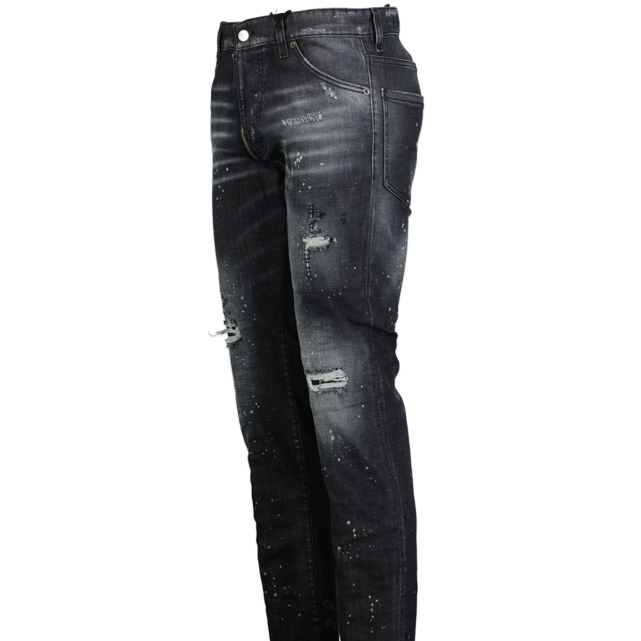 DSquared2 'Cool Guy' Slim Fit Jeans Black - Boinclo ltd