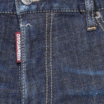 DSquared2 'Cool Guy' Yellow & Red Paint Slim Fit Jeans - Boinclo ltd