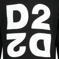 DSquared2 Logo Print Mirror Sweatshirt Black - Boinclo ltd