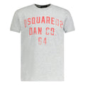 DSquared2 Red Distressed Logo T-Shirt Grey - Boinclo ltd