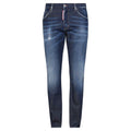 DSquared2 'Skinny Dan' Paint Splatter Jeans Dark Blue - Boinclo ltd