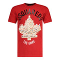 DSquared2 Tile Logo T-Shirt Red - Boinclo ltd