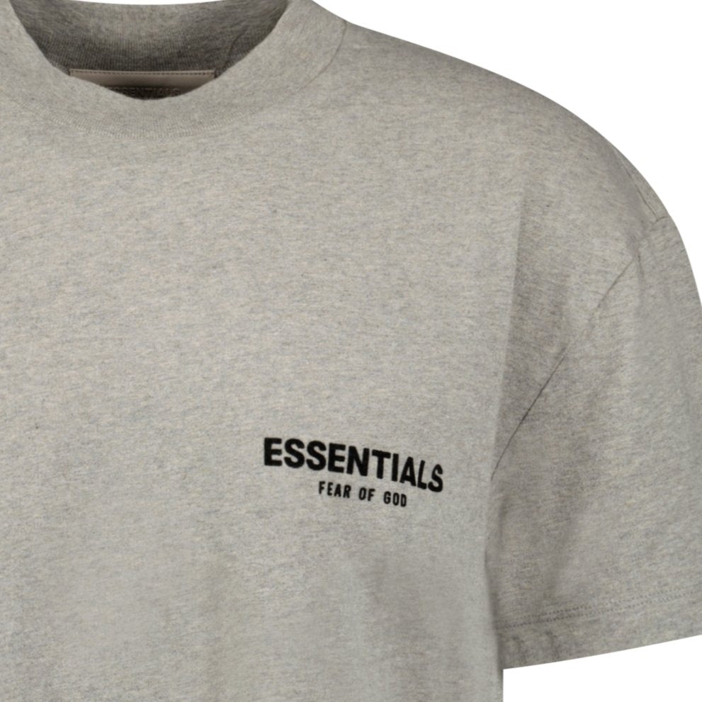 Essentials X Fear of God T-shirt Grey (Dark Heather) - Boinclo ltd