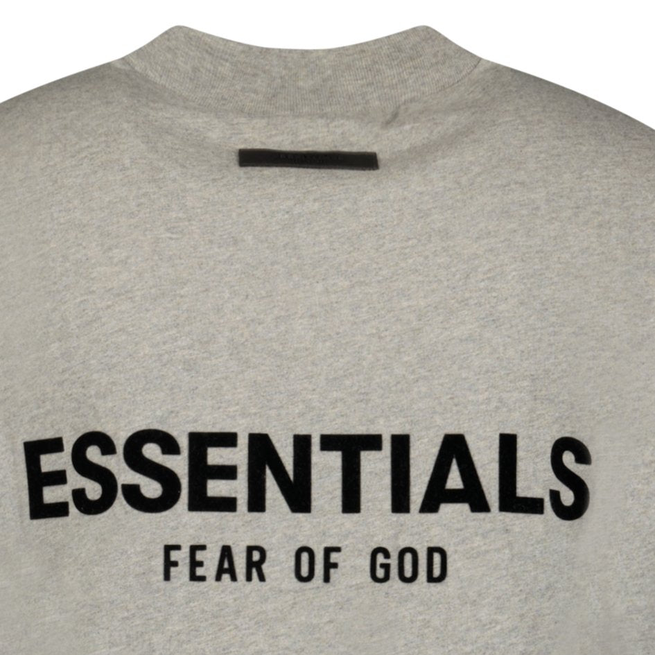 Essentials X Fear of God T-shirt Grey (Dark Heather) - Boinclo ltd