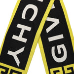 Givenchy Black & Yellow Logo Team Scarf - Boinclo ltd