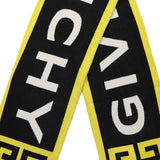 Givenchy Black & Yellow Logo Team Scarf - Boinclo ltd