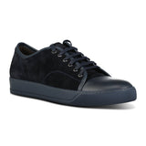 Lanvin Low-Top Patent Toe Trainer Navy - Boinclo ltd