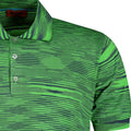 Missoni Short Sleeve Knitted Collar Neck Polo T-Shirt Green - Boinclo ltd