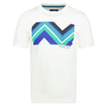 Missoni Sport Zig-Zag T-Shirt White - Boinclo ltd