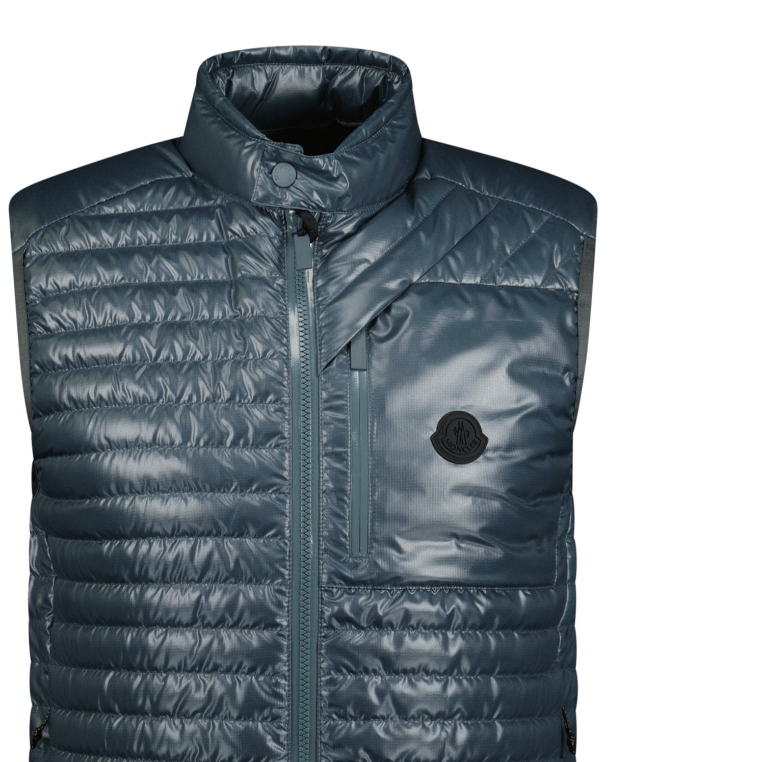 Moncler 'Aptera Giubbotto' Gilet Grey - Boinclo ltd
