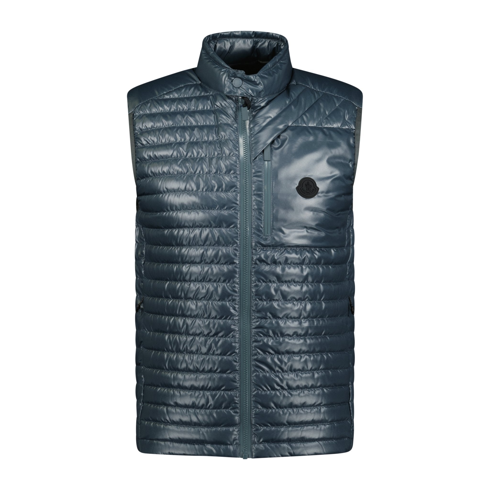 Moncler 'Aptera Giubbotto' Gilet Grey - Boinclo ltd