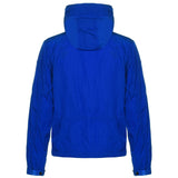 Moncler Blue 'Scie' Ghost Badge Nylon Jacket - Boinclo ltd