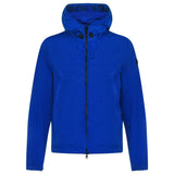 Moncler Blue 'Scie' Ghost Badge Nylon Jacket - Boinclo ltd