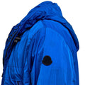 Moncler Blue 'Scie' Ghost Badge Nylon Jacket - Boinclo ltd