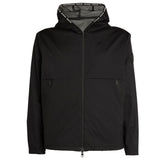 Moncler 'Chadron' Rubber Large Ghost Badge Nylon Jacket Black - Boinclo ltd