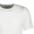 Moncler Chest Print Logo Classic Pocket T-Shirt White - Boinclo ltd