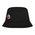 Moncler Cotton Bucket Hat Black - Boinclo ltd