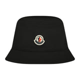 Moncler Cotton Bucket Hat Black - Boinclo ltd