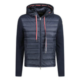 Moncler Down Quilted Zip Hooded Jacket Navy - Boinclo ltd