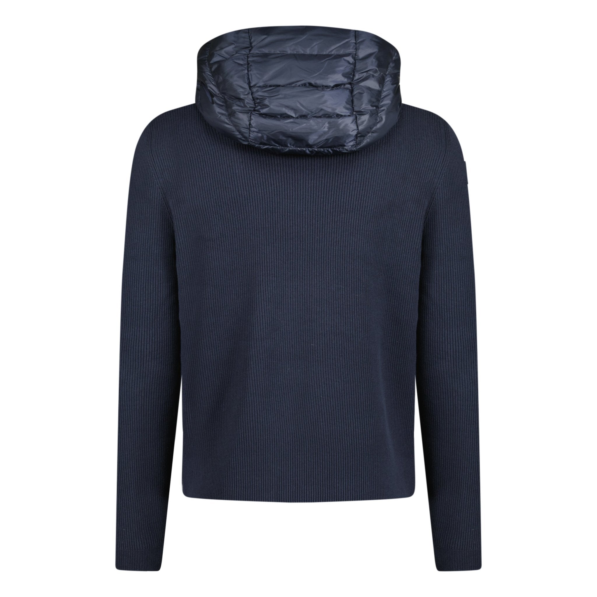 Moncler Down Quilted Zip Hooded Jacket Navy - Boinclo ltd