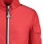 Moncler Keralle Tricolour Zip Windbreaker Jacket Red - Boinclo ltd