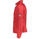 Moncler Keralle Tricolour Zip Windbreaker Jacket Red - Boinclo ltd