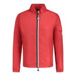 Moncler Keralle Tricolour Zip Windbreaker Jacket Red - Boinclo ltd