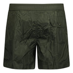 Moncler Logo Swim Shorts Khaki - Boinclo ltd