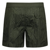 Moncler Logo Swim Shorts Khaki - Boinclo ltd