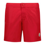 Moncler Logo Swim Shorts Red - Boinclo ltd