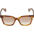 Moncler Logo Tortoiseshell Square Sunglasses - Boinclo ltd