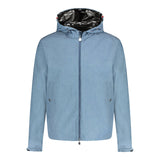 Moncler Niortaise Large Logo Jacket Blue - Boinclo ltd