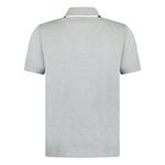 Moncler Polo Shirt Sleeve Logo Grey - Boinclo ltd