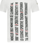 Moncler Print Logo T-Shirt White - Boinclo ltd
