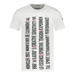 Moncler Print Logo T-Shirt White - Boinclo ltd