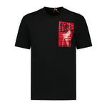 Moncler Printed Patch Logo T-shirt Black - Boinclo ltd