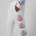 Moncler Side Logo Sweatpants White - Boinclo ltd