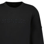 Moncler Split Logo Sweatshirt Black - Boinclo ltd