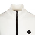 Moncler Track Jacket White & Black - Boinclo ltd