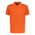 Moncler Twin Tip Collar Cotton Polo Orange - Boinclo ltd