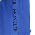Moncler Writing Embroidery Logo T-Shirt Blue - Boinclo ltd