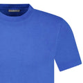 Moncler Writing Embroidery Logo T-Shirt Blue - Boinclo ltd