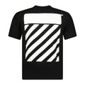 OFF-WHITE Back Logo Design T-Shirt Black - Boinclo ltd