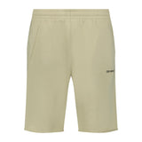 OFF-WHITE Caravaggio Diag Cotton Sweat Shorts Sand - Boinclo ltd