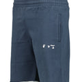 OFF-WHITE Cotton Sweat Shorts Navy - Boinclo ltd