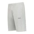 OFF-WHITE Diagonal Outline Cotton Sweat Shorts Grey - Boinclo ltd