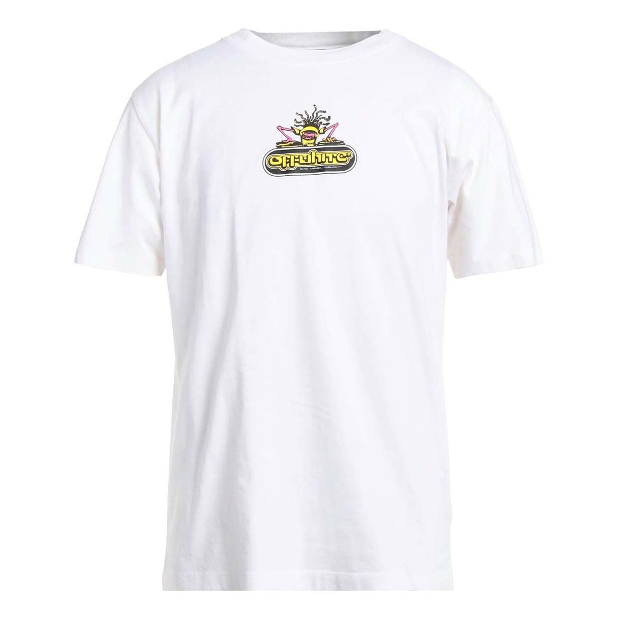 OFF-WHITE DJ Design T-shirt White - Boinclo ltd