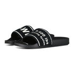 OFF-WHITE Embroidery Sliders Black - Boinclo ltd
