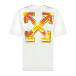 OFF-WHITE Gold Metal Arrow T-shirt White - Boinclo ltd